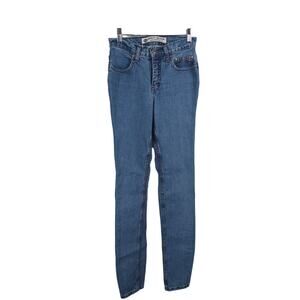 Harley Davidson Women's Size 24x31 Classic Straight Leg Cotton Blend Denim Jeans